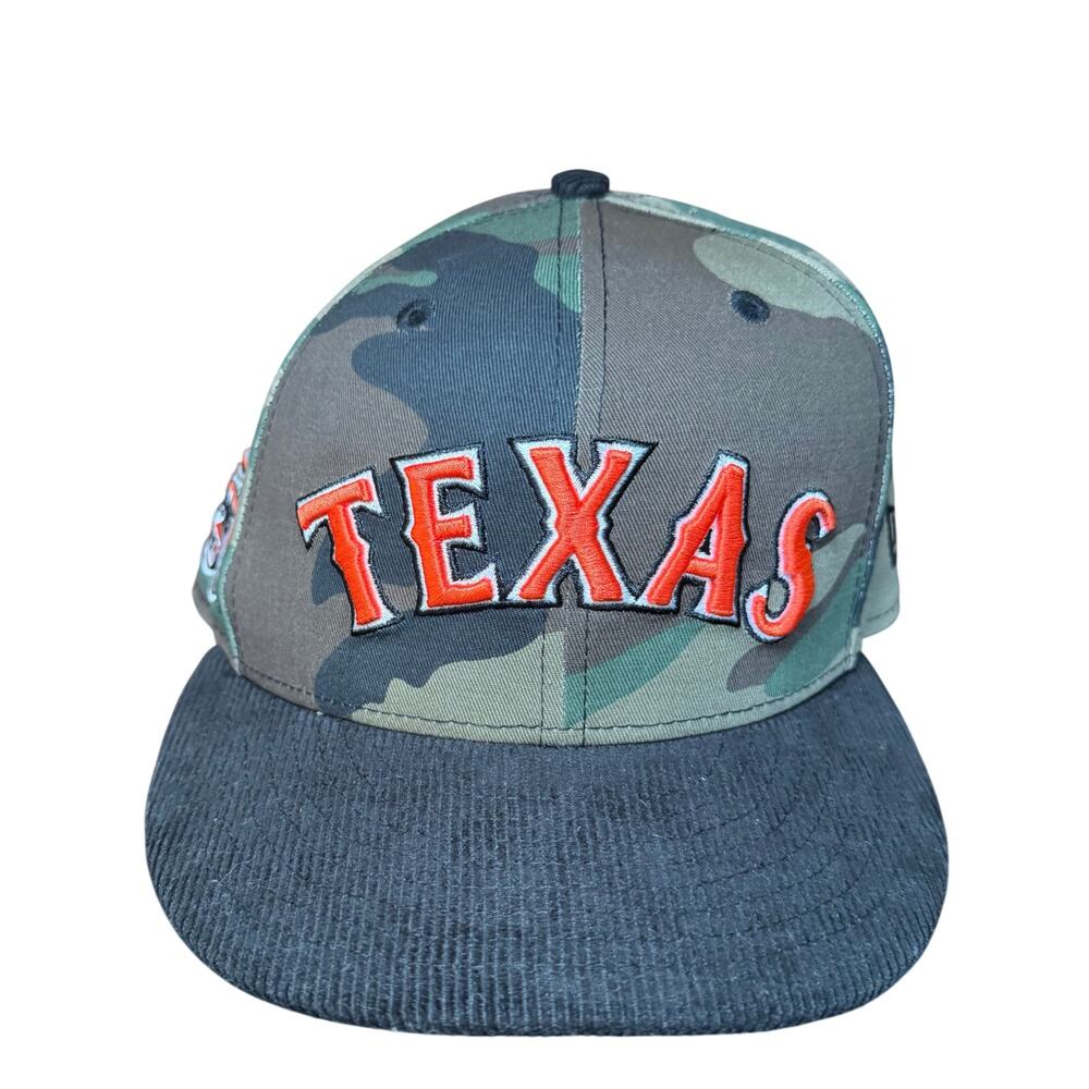 Texas Rangers 1995 All-Star Game New Era 59FIFTY Fitted Hat 7 1/8 Camo NWT